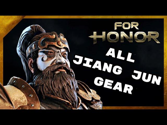 All Jiang Jun Gear (Remastered) - For honor