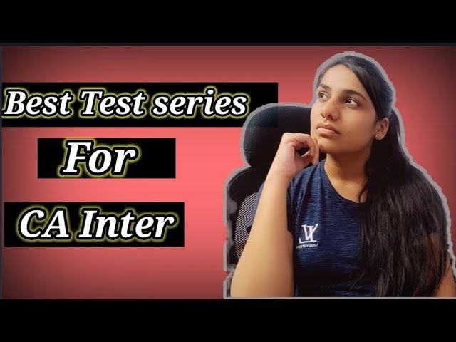 Best Test series for Ca examination #caexam2022 #icai