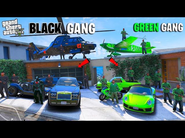 Franklin UPGRADE GREEN GANG WITH RED GANG IRONAMAN In Gta 5!