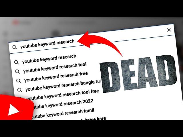 YouTube Keyword Research is DEAD – NEW SEO algorithm update 2023