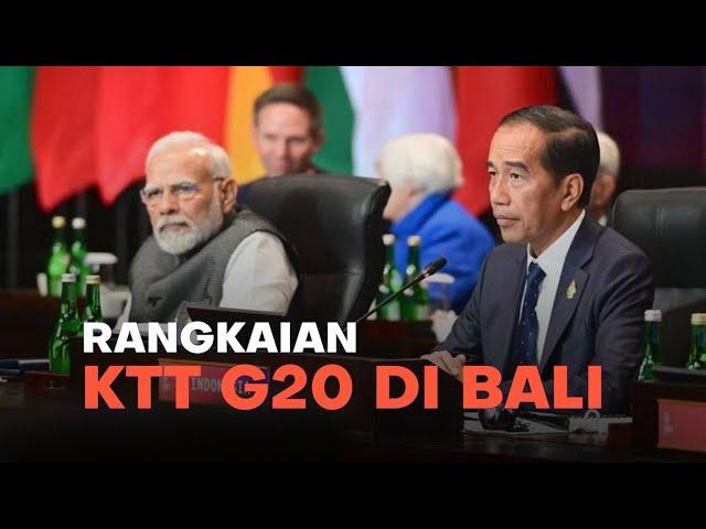 RANGKAIAN KTT G20 DI BALI