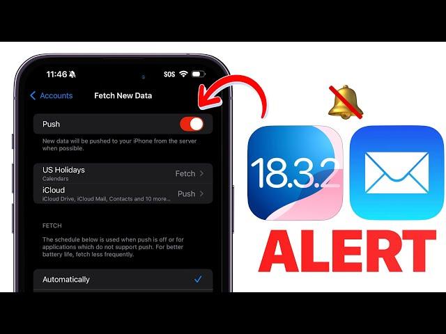 iOS 18.3.2 - important ALERT‼️