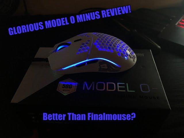 Glorious Model O Minus Unboxing / First Impressions ( Is it better than Finalmouse? )