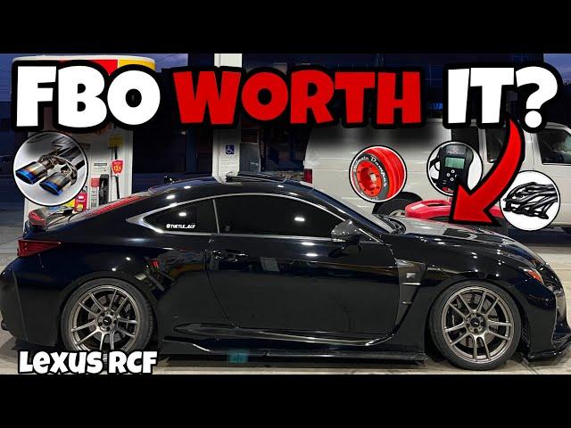 Is Going FBO & TUNE on The Lexus RCF WORTH it?! | Honest Review