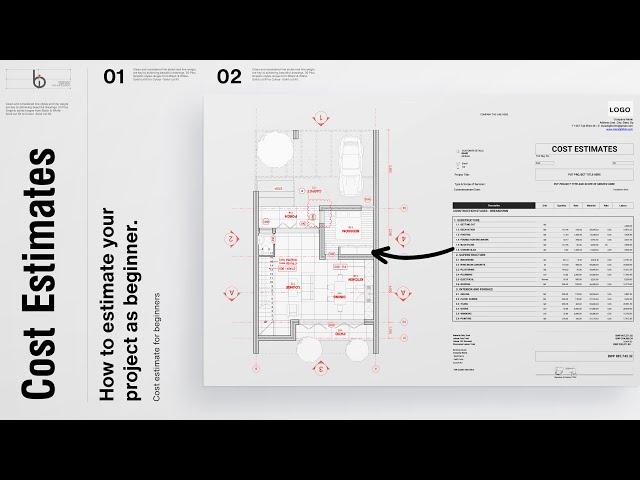 Architectural Project Cost Estimation For Beginners | Put Cost to Your Projects