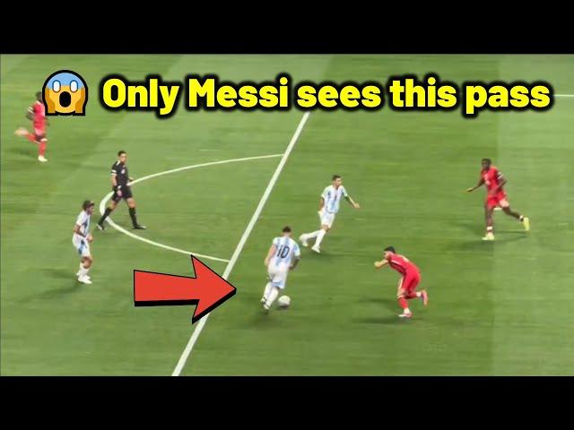 Messi's brilliant passes for Alvarez and Martinez goals for Argentina vs Canada in Copa America 2024