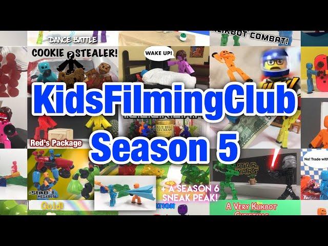 KidsFilmingClub Season 5 | Stikbot Compilation! | PLUS Season 6 Sneak peak