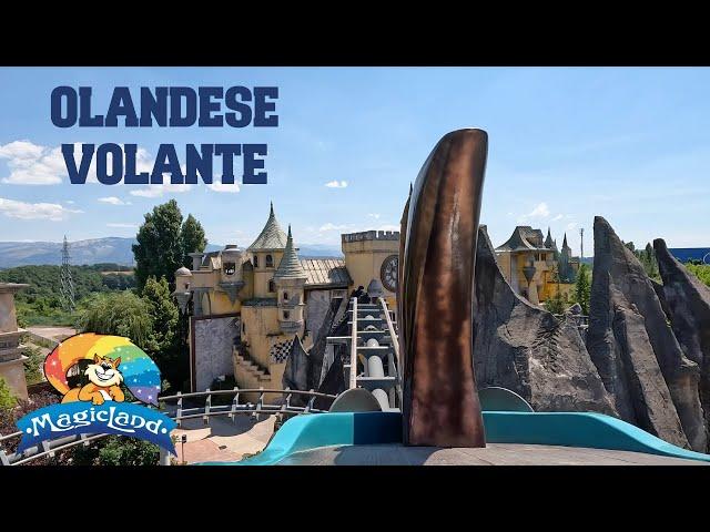 Olandese Volante 1st row [MagicLand] OnRide 4K