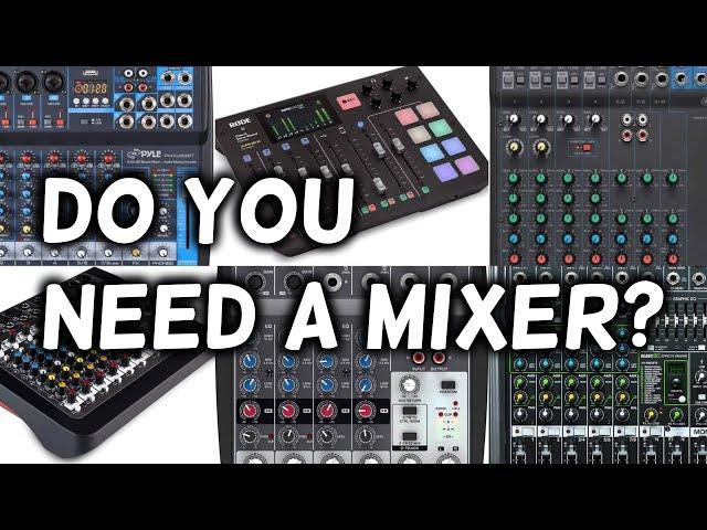 Do I Need a Mixer To Produce Podcasts? | Audio Recording