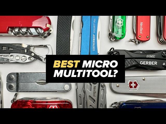 Best keychain multitool under $40 and 45g (1.5oz) for featherlight everyday carry (EDC)