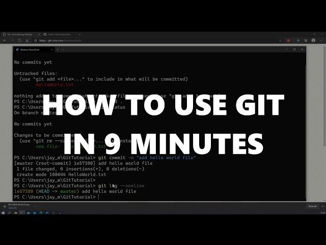 Learn Git in 9 Minutes