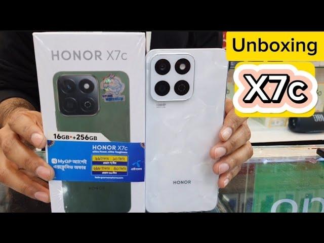 Honor X7c Unboxing And 108MP Wide Camera Review Test