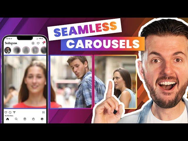 SEAMLESS Instagram Carousel Templates (Photoshop Tutorial)