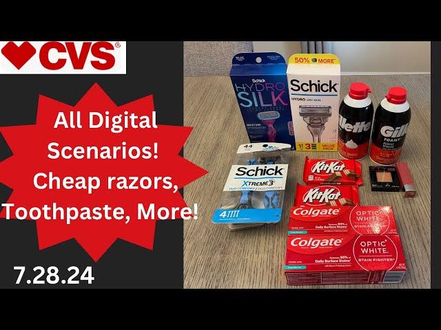 CVS Weekly Deals 7/28/24 All Digital Deal Breakdown #cvsdeals