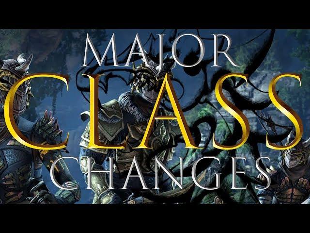 All Major Class Changes  Scalebreaker PTS Patch Notes 5.1.0 Review - ESO - Scalebreaker