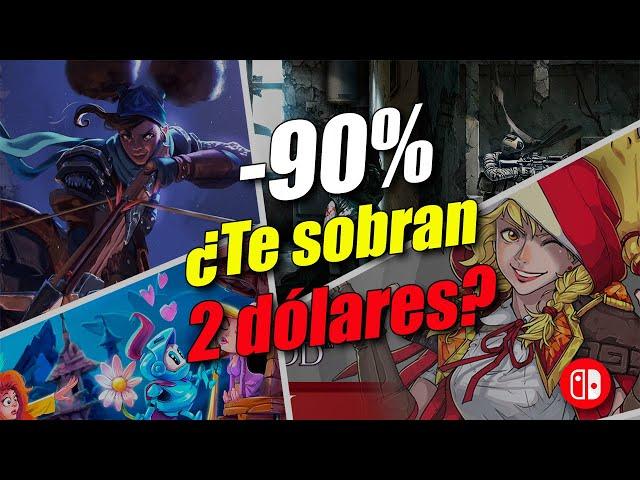  TOP JUEGOS de Nintendo Switch a 2 Dólares o Euros  Ofertas Nintendo Switch eShop. Rebajas Switch