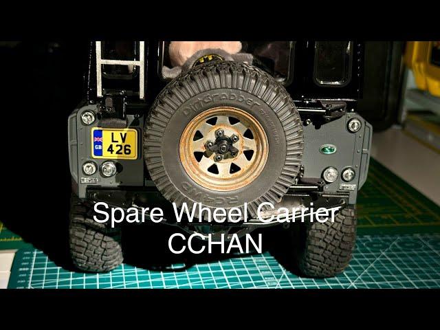 RC4WD 2015 Defender D90 - Spare Wheel Carrier - CChand