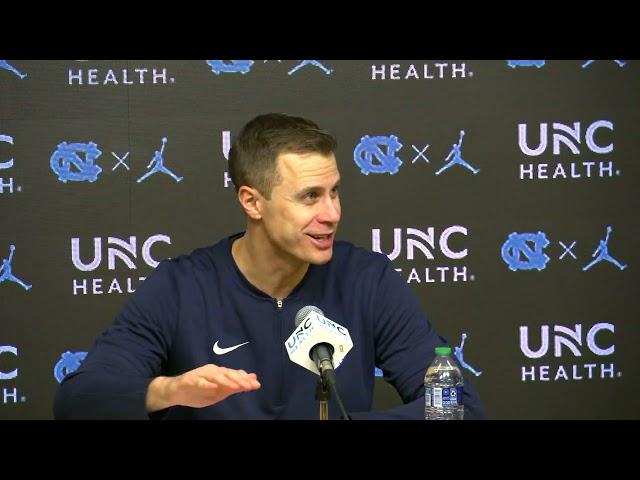 Duke coach John Scheyer speaks on loss against rival UNC