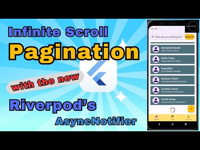 Infinite Scroll Pagination in Flutter with Riverpod | Easy Guide for Dynamic List Loading!