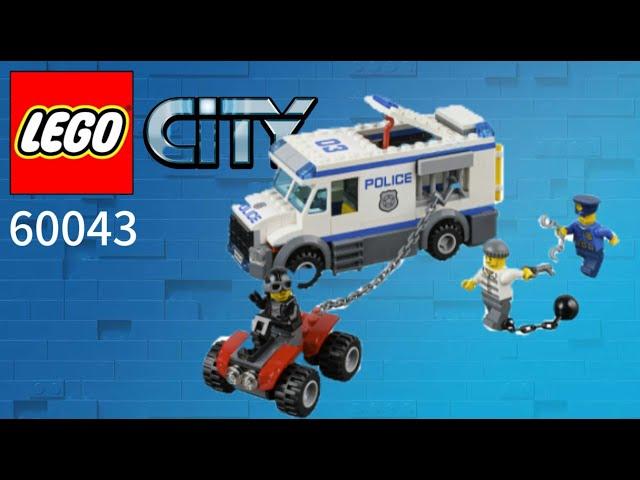 LEGO City Prisioner Transporter (60043) [196 pcs] - Speed Build | LF1