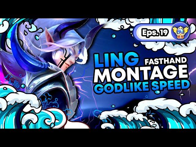 LING MONTAGE INSANE FASTHAND COMBO & FREESTYLE KILL • Top Global Ling Mobile Legends