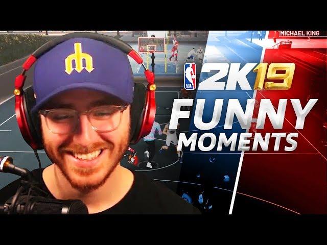 I'M TOO BIG!! - NBA 2K19 Park Funny Moments