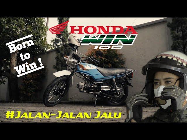 Honda Win 100 Cinematic | #JalanJalanJalu | A6400 Cinema 4K