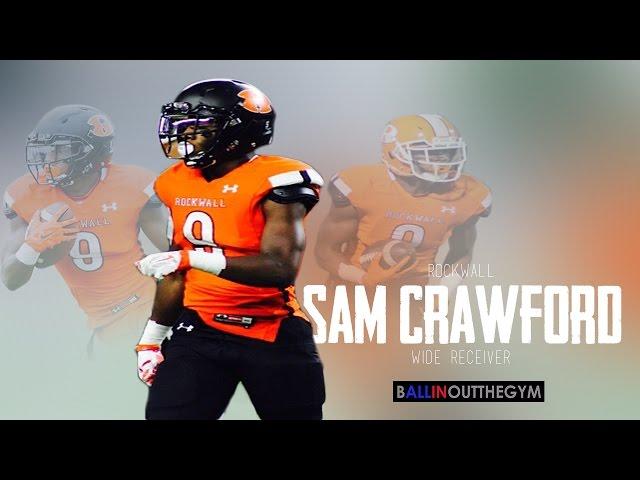 Sam Crawford is an ELECTRIC WR! (2015 Junior Football Highlights)