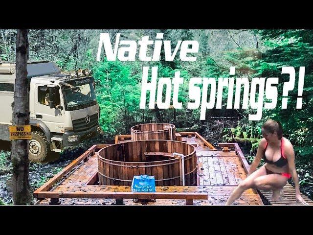 Hiking to Secret Hot Springs and discovering wood carving Terrace, Bc ►| LiveandGive4x4