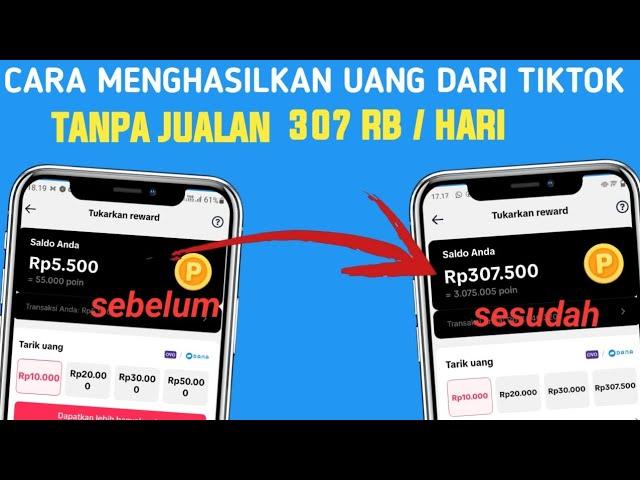 CARA MENGHASILKAN UANG DARI TIKTOK TERBARU 2025 - Cara Monetisasi Tiktok pemula