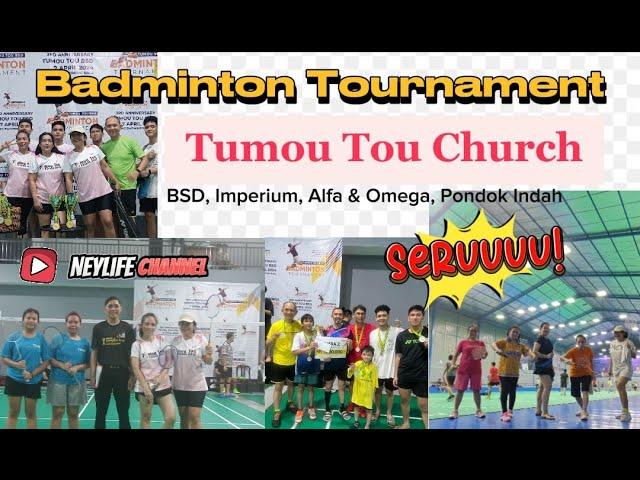 INI SERU NIH!!! Badminton Tournament 2024 | HUT Tumou Tou BSD