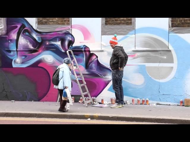 Mr Cenz for Croydon Mural Project