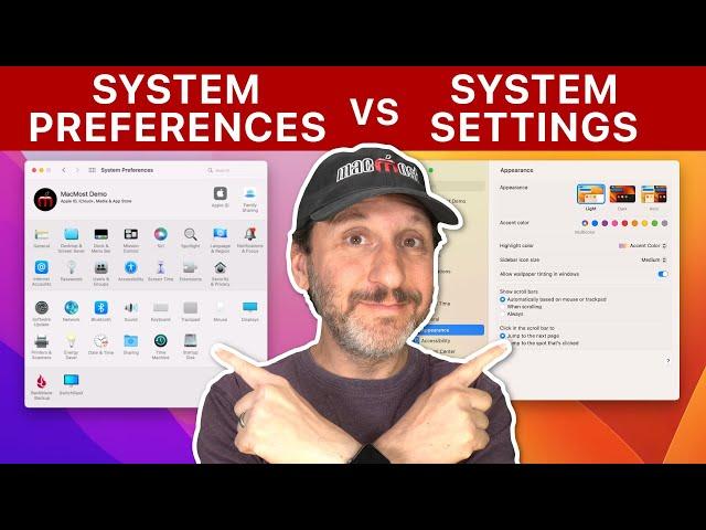 Where To Find Things In the New macOS Ventura System Settings App