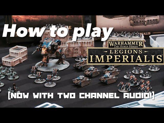 How to play your first game of LEGIONS IMPERIALIS