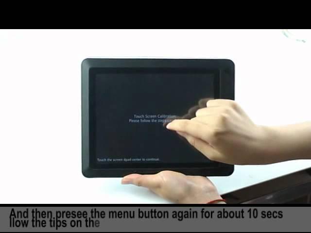 McBub - Touch Screen Calibration For 8" Android 2.3 Samsung S5PV210 Tablet