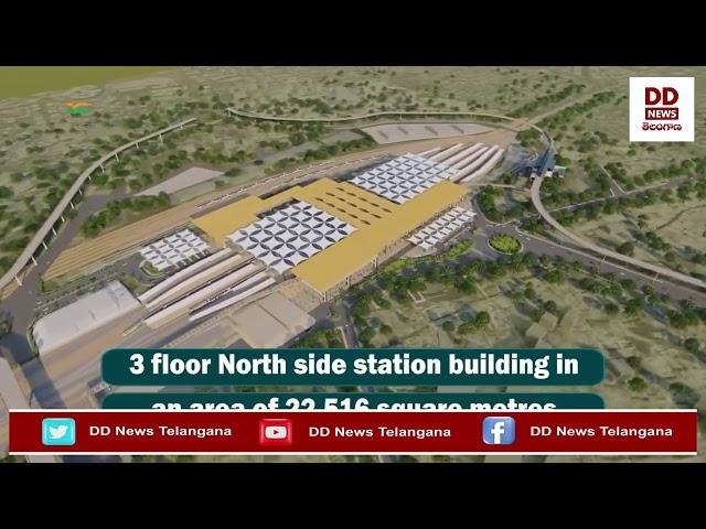 Secunderabad Railway Station development works and station design view | 🟥 DD News Telangana