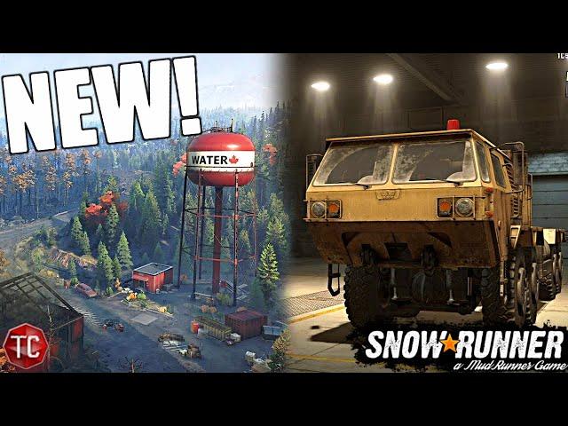 SnowRunner SEASON 9 DLC FIRST LOOK! NEW ONTARIO REGION, NEW TRUCKS, CARGO & MORE!