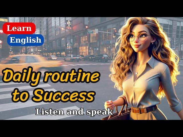 Improve Your English | Daily routine to Success | English Listening Skills | English Mastery