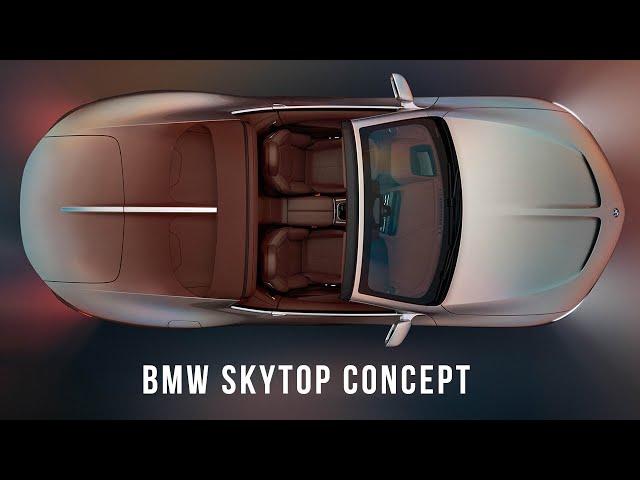 BMW Skytop: Power, precision & craftsmanship combined in an open two-seater for luxurious travel