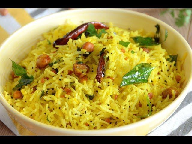 Lemon Rice | Quick Lunch | Easy Lunch Box Recipe | Indian Recipes