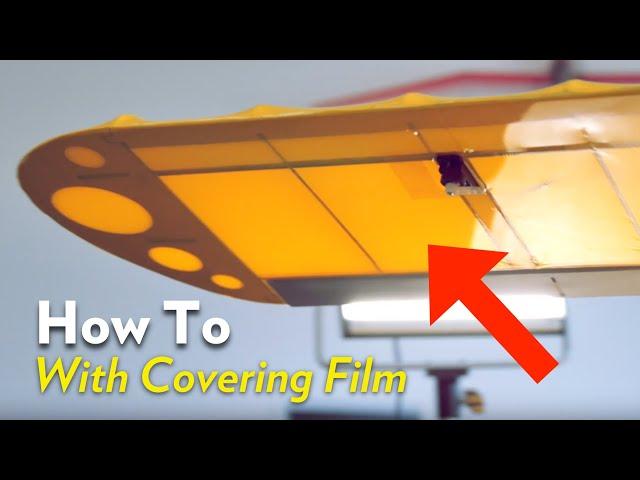 How to Cover a Model airplane with Covering Film