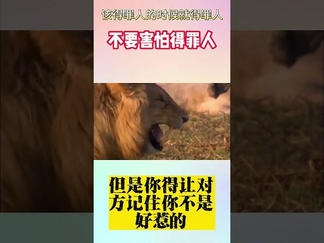 不要害怕得罪人 心理學家：永遠不要害怕得罪人，你身邊90%的人都得罪得起