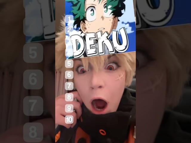 Ignore the extra in the bg #cosplay #bakudeku #bnha #mha #myheroacademia #mhacosplay #bakugou #deku