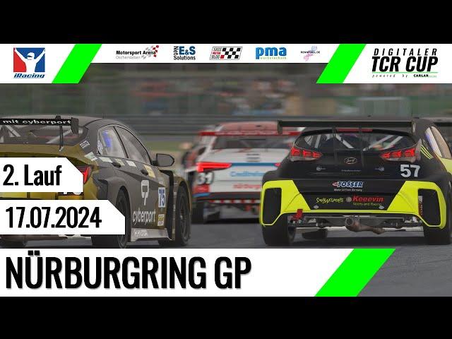 Digitaler TCR Cup 2024 - 2. Lauf Nürburgring GP