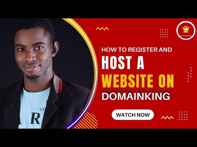 DomainKing: Register and Host your Websites and Blogs In 2022. Follow This Easy Steps To Set-up.