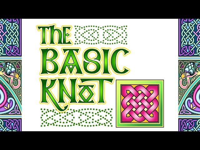 AON - DRAW A BASIC CELTIC KNOT: Learn The Easiest Way to Draw a Celtic Knot