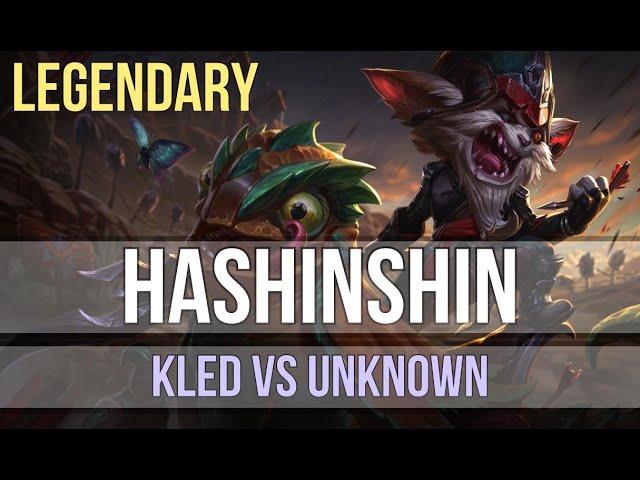 Hashinshin as Kled vs Unknown - s9 TOP Ranked Gameplay