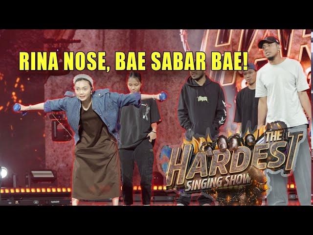 RINA NOSE & NABIL AHMAD Sing Cinta Setandan Pisang - The Hardest Singing Show Ep02 - Rehearsals