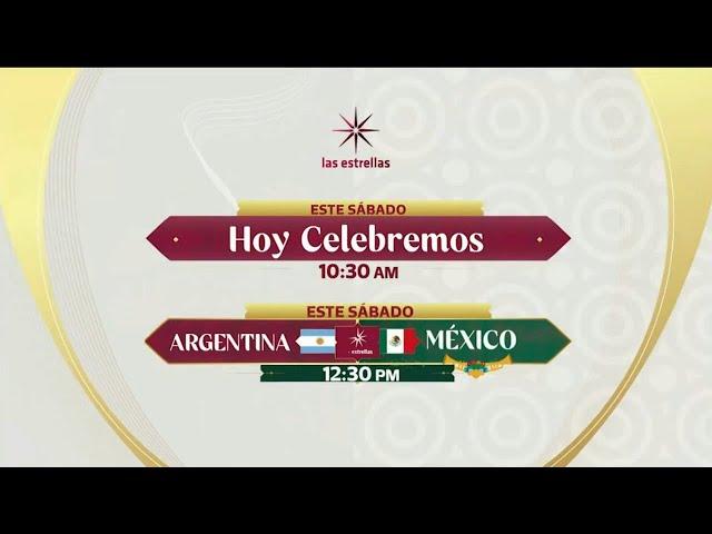 Argentina  vs  México Qatar 2022 | Promo Canal 5 y Las Estrellas