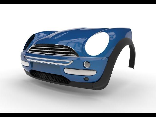 How to make car in solidworks | Part 5 (Mini Cooper)| Modelling mini cooper arches